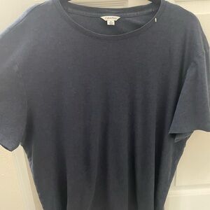 Calvin Klein Men's Deep Blue Short Sleeve Tee